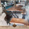 میز ناهار خوری روستیک چوب 400 ساله گردو