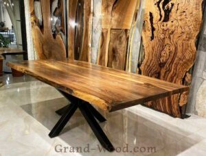 ساخت میز ناهار خوری چوبی در کارگاه نجاری گرند وود
