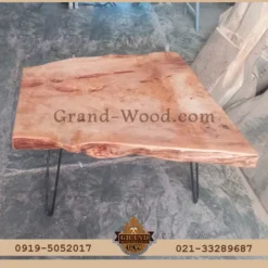 جلو مبلی چوب توسکا روستیک پایه سنجاقی