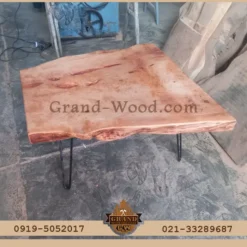 سازنده میز جلو مبلی چوب توسکا روستیک در تهران