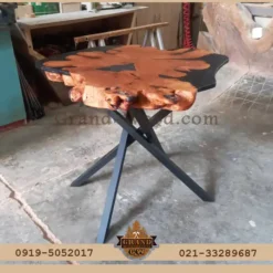 قیمت میز ناهارخوری ۴ نفره روستیک رزین اپوکسی