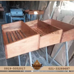 کارگاه نجاری ساخت جعبه استند باکس چوبی